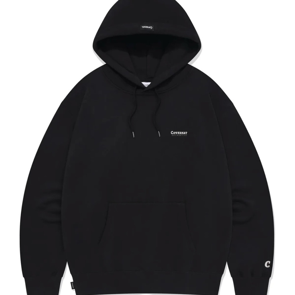 Covernat Black Hoodie